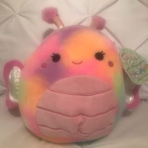 Iris Butterfly Squishmallow NWT 8”